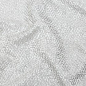 Polyester Jacquard – Platinum Diamonds – British Imported Polyester Jacquard – Platinum Diamonds – British Imported