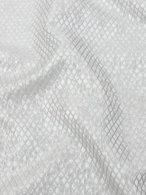 Polyester Jacquard – Platinum Diamonds – British Imported Polyester Jacquard – Platinum Diamonds – British Imported