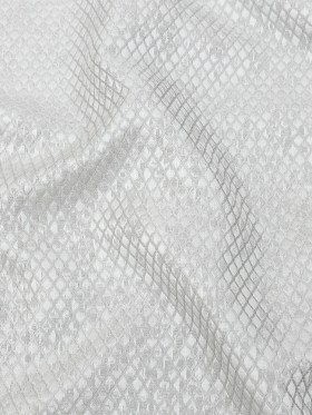 Polyester Jacquard – Platinum Diamonds – British Imported Polyester Jacquard – Platinum Diamonds – British Imported