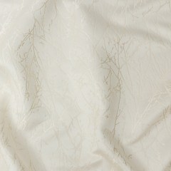 Polyester Jacquard – Ivory Wintry Branches – British Imported Polyester Jacquard – Ivory Wintry Branches – British Imported