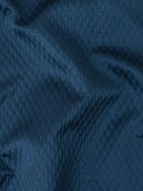 Drapery Jacquard – Indigo Diamond Quilted – British Imported Drapery Jacquard – Indigo Diamond Quilted – British Imported