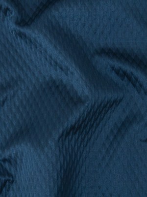 Drapery Jacquard – Indigo Diamond Quilted – British Imported Drapery Jacquard – Indigo Diamond Quilted – British Imported