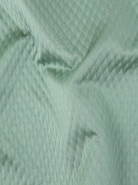 Drapery Jacquard – Sage Diamond Quilted – British Imported Drapery Jacquard – Sage Diamond Quilted – British Imported