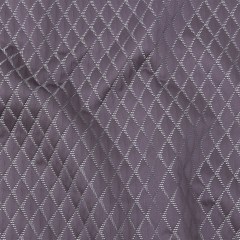 Satin-Faced Jacquard – Amethyst Shadow Diamonds – British Imported Satin-Faced Jacquard – Amethyst Shadow Diamonds – British Imported