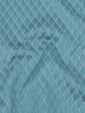 Satin-Faced Jacquard – Sky Shadow Diamonds – British Imported Satin-Faced Jacquard – Sky Shadow Diamonds – British Imported