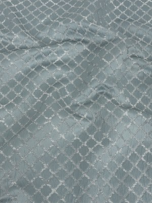 Drapery Jacquard – Ice Moroccan Quatrefoil – British Imported Drapery Jacquard – Ice Moroccan Quatrefoil – British Imported