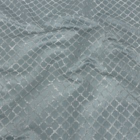 Drapery Jacquard – Ice Moroccan Quatrefoil – British Imported Drapery Jacquard – Ice Moroccan Quatrefoil – British Imported