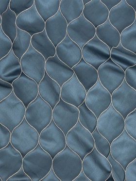 Satin-Faced Drapery Jacquard – Danube Ogees – British Imported Satin-Faced Drapery Jacquard – Danube Ogees – British Imported