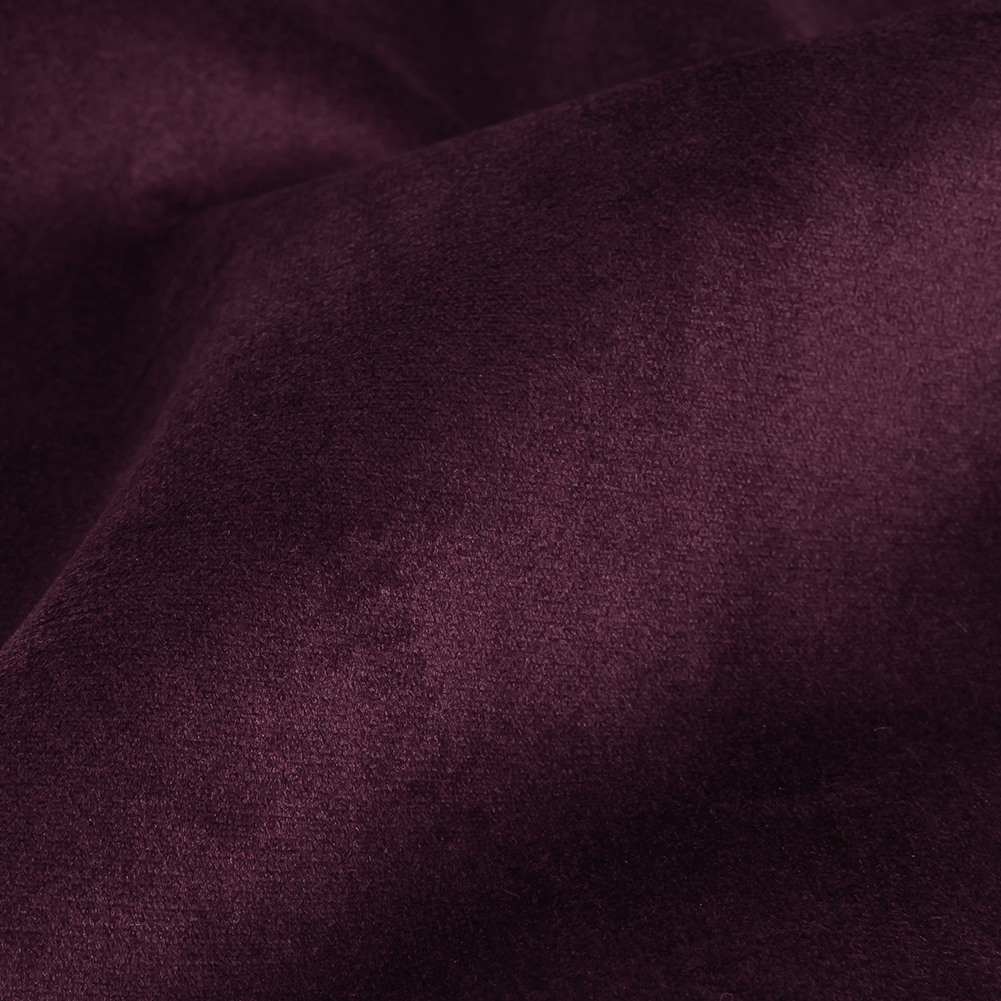 Polyester Drapery Velvet – Aubergine – British Imported Polyester Drapery Velvet – Aubergine – British Imported