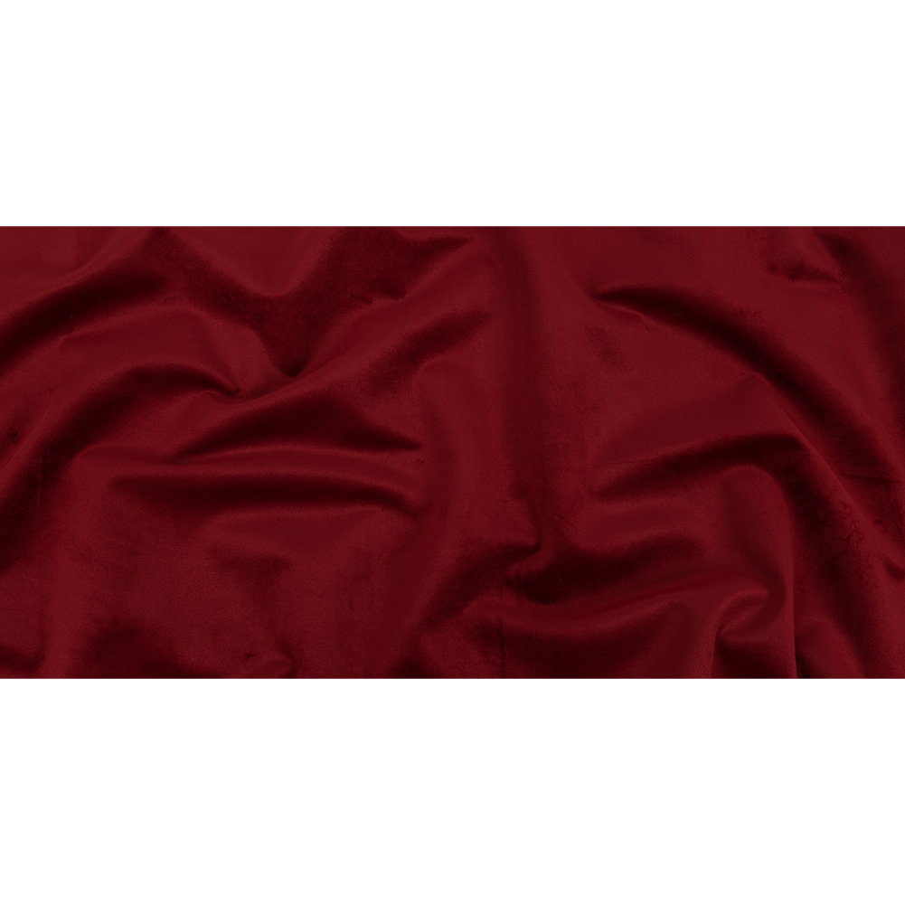 Polyester Drapery Velvet – Crimson – British Imported Polyester Drapery Velvet – Crimson – British Imported