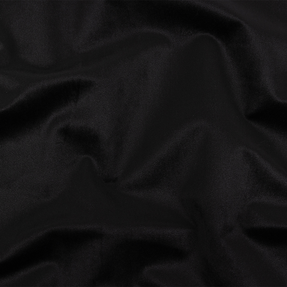 Polyester Drapery Velvet – Ebony – British Imported Polyester Drapery Velvet – Ebony – British Imported