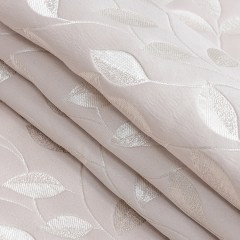 Satin-Faced Jacquard – Orchid Foliage – British Imported Satin-Faced Jacquard – Orchid Foliage – British Imported