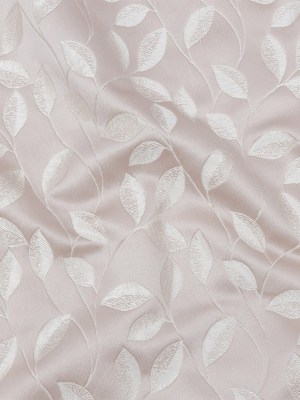 Satin-Faced Jacquard – Orchid Foliage – British Imported Satin-Faced Jacquard – Orchid Foliage – British Imported