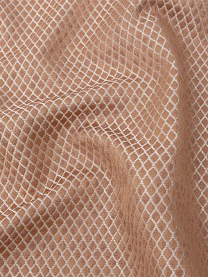 Polyester Jacquard – Rose Gold Diamonds – British Imported Polyester Jacquard – Rose Gold Diamonds – British Imported