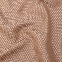 Polyester Jacquard – Rose Gold Diamonds – British Imported Polyester Jacquard – Rose Gold Diamonds – British Imported