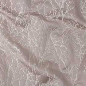 Polyester Jacquard – Lavender Wintry Branches – British Imported Polyester Jacquard – Lavender Wintry Branches – British Imported