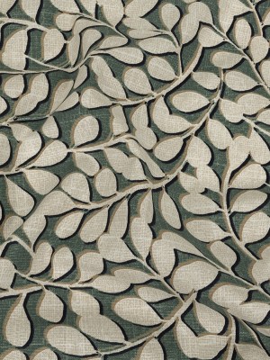 Cotton Canvas Print – Olive Leaf Shapes – British Imported Cotton Canvas Print – Olive Leaf Shapes – British Imported