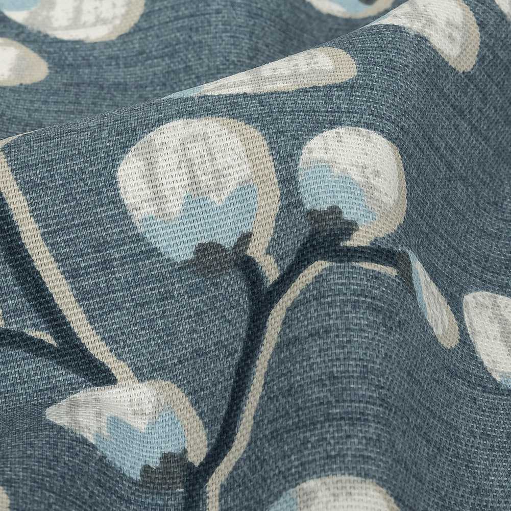 Cotton Canvas Print – Danube Prairie Willows – British Imported Cotton Canvas Print – Danube Prairie Willows – British Imported