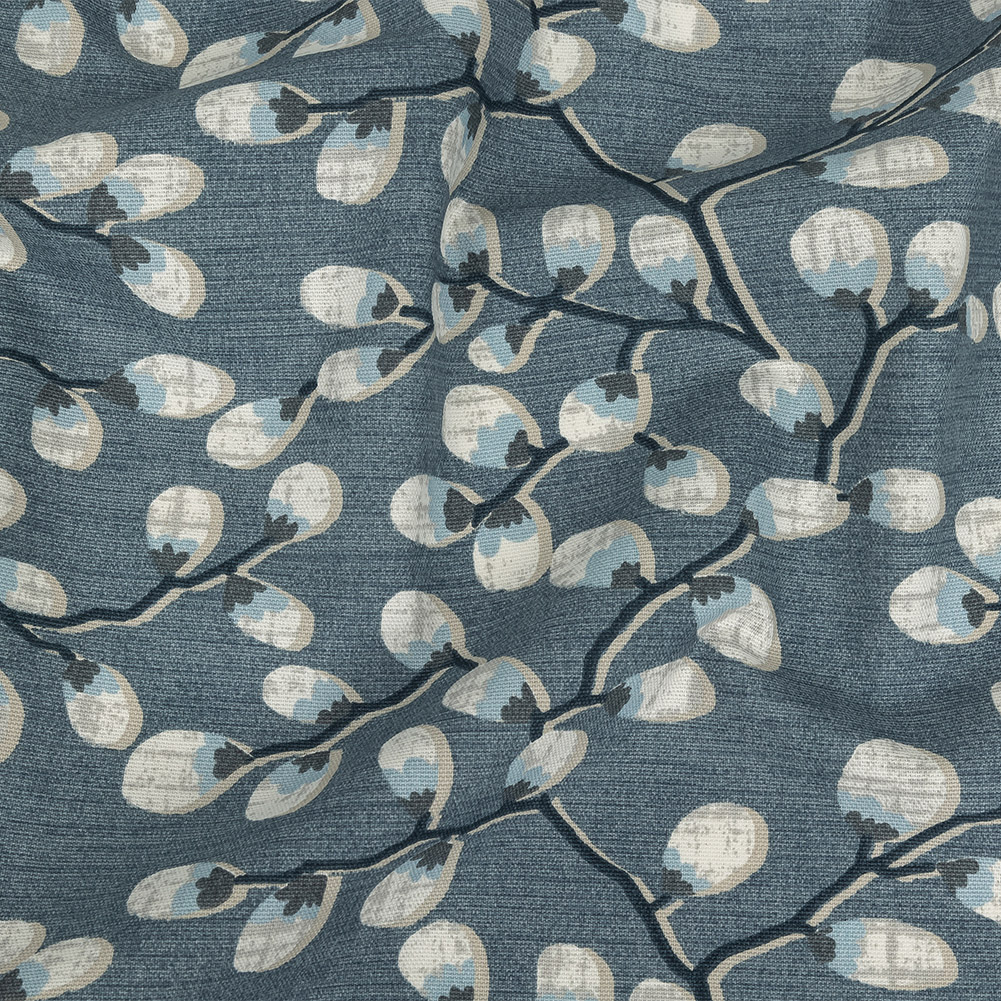 Cotton Canvas Print – Danube Prairie Willows – British Imported Cotton Canvas Print – Danube Prairie Willows – British Imported