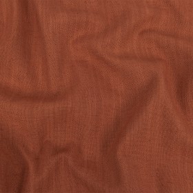 Polyester, Viscose and Linen Woven – Rust – British Imported Polyester, Viscose and Linen Woven – Rust – British Imported