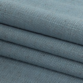 Polyester, Viscose and Linen Woven – Sky – British Imported Polyester, Viscose and Linen Woven – Sky – British Imported