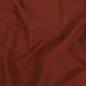 Polyester, Viscose and Linen Woven – Terracotta – British Imported Polyester, Viscose and Linen Woven – Terracotta – British Imported