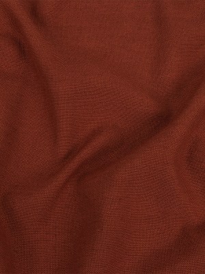 Polyester, Viscose and Linen Woven – Terracotta – British Imported Polyester, Viscose and Linen Woven – Terracotta – British Imported