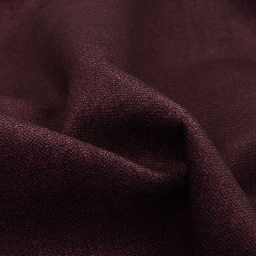 Polyester Microvelvet – Aubergine – British Imported Polyester Microvelvet – Aubergine – British Imported
