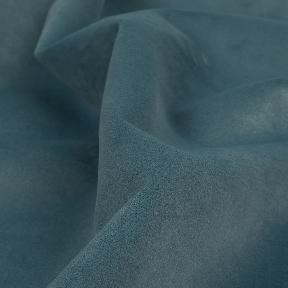 Polyester Drapery Velvet – Sky – British Imported Polyester Drapery Velvet – Sky – British Imported