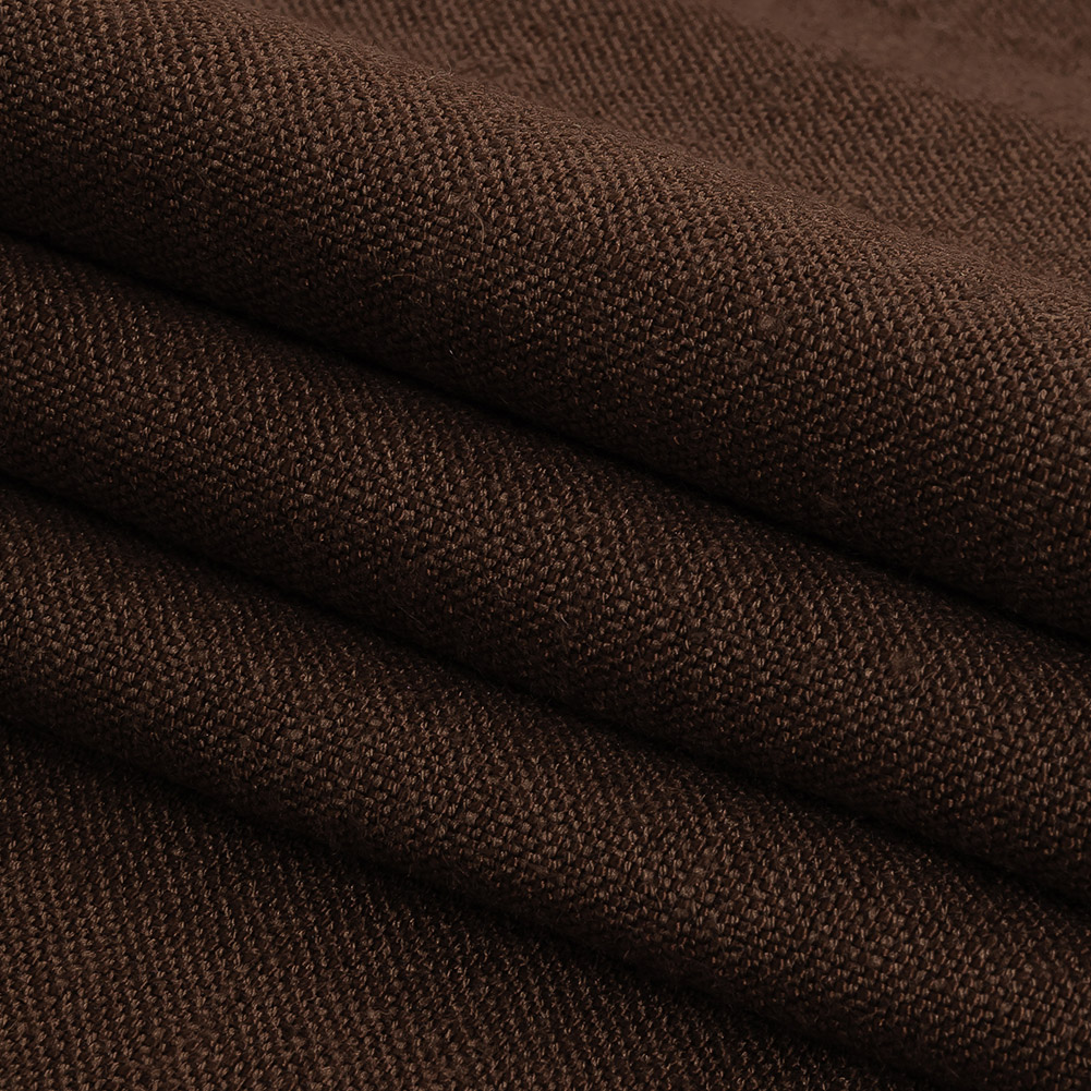 Polyester, Viscose and Linen Woven – Bark – British Imported Polyester, Viscose and Linen Woven – Bark – British Imported
