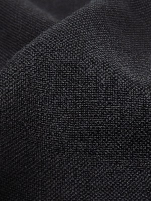 Polyester, Viscose and Linen Woven – Ebony – British Imported Polyester, Viscose and Linen Woven – Ebony – British Imported