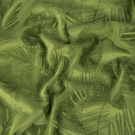 Polyester Chenille – Kiwi Leaves – British Imported Polyester Chenille – Kiwi Leaves – British Imported