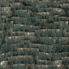 Metallic Drapery Woven – Emerald Ikat – British Imported Metallic Drapery Woven – Emerald Ikat – British Imported