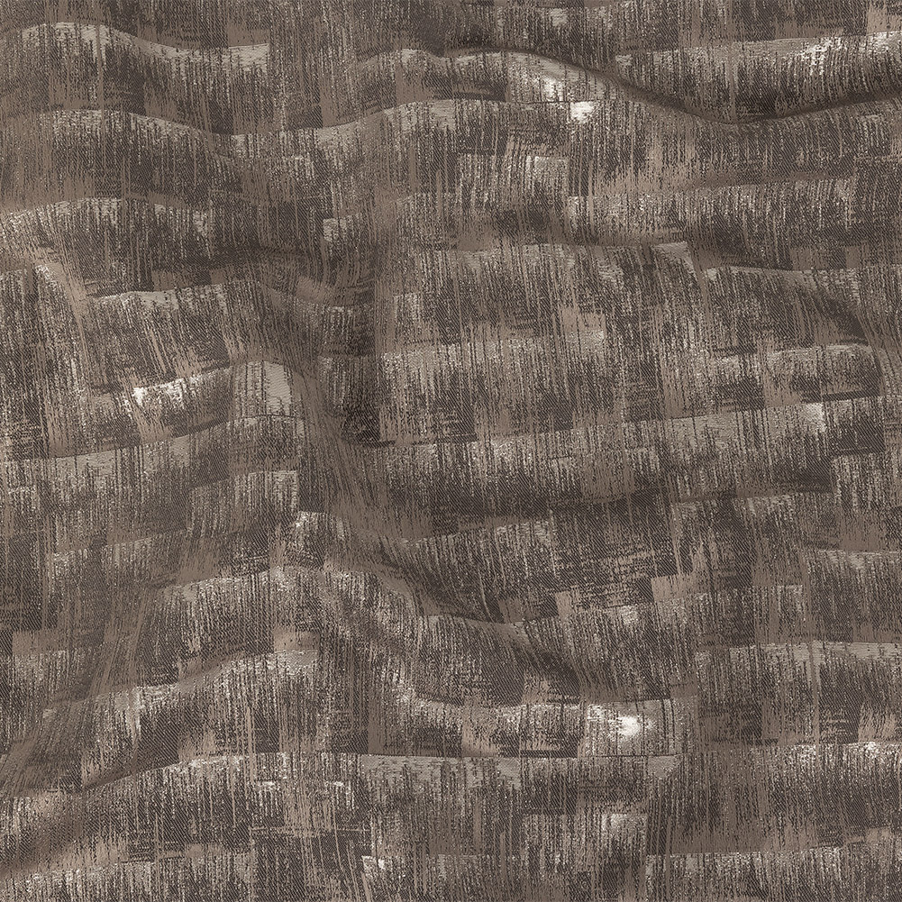 Metallic Drapery Woven – Pewter Ikat – British Imported Metallic Drapery Woven – Pewter Ikat – British Imported