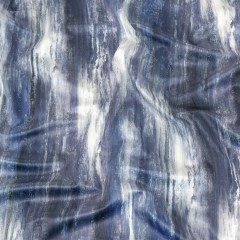 Polyester Knit Microvelvet Print – Amethyst Brushstrokes – British Imported Polyester Knit Microvelvet Print – Amethyst Brushstrokes – British Imported