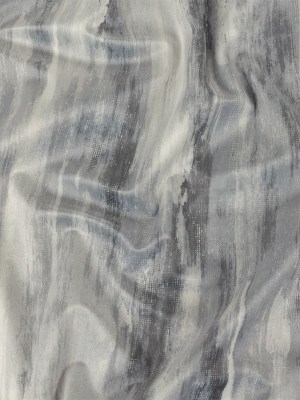 Polyester Knit Microvelvet Print – Slate Brushstrokes – British Imported Polyester Knit Microvelvet Print – Slate Brushstrokes – British Imported