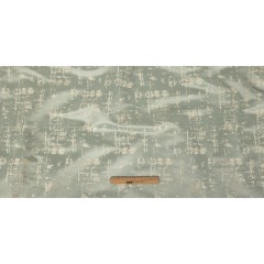 Satin-Faced Drapery Jacquard – Seafoam Abstract – British Imported Satin-Faced Drapery Jacquard – Seafoam Abstract – British Imported