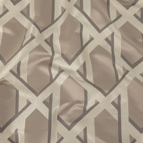 Drapery Jacquard – Dove Geometric Lattice – British Imported Drapery Jacquard – Dove Geometric Lattice – British Imported