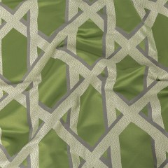 Drapery Jacquard – Kiwi Geometric Lattice – British Imported Drapery Jacquard – Kiwi Geometric Lattice – British Imported