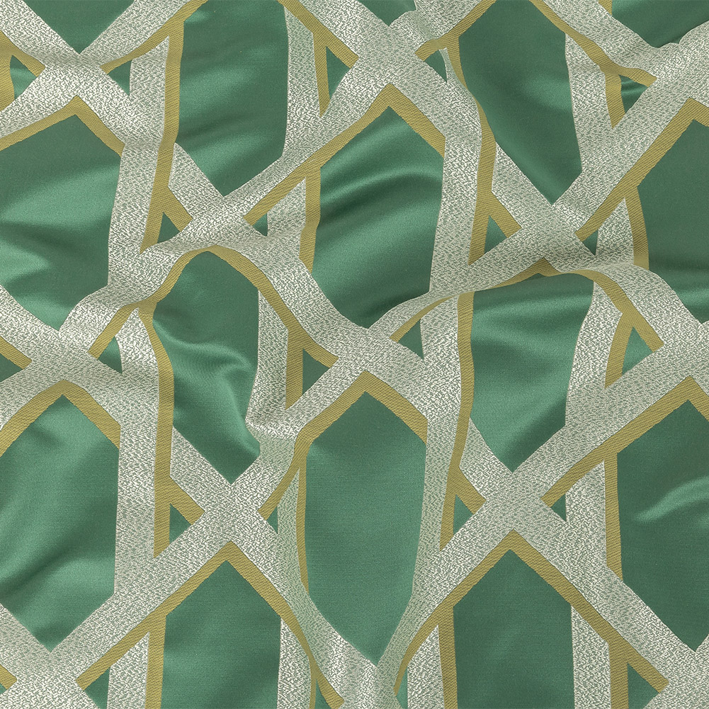 Drapery Jacquard – Spa Geometric Lattice – British Imported Drapery Jacquard – Spa Geometric Lattice – British Imported
