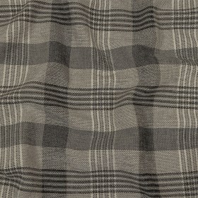 Polyester Chenille – Charcoal Plaid – British Imported Polyester Chenille – Charcoal Plaid – British Imported