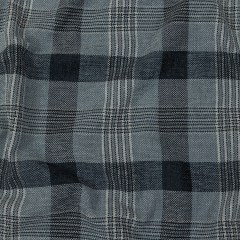 Polyester Chenille – Ink Plaid – British Imported Polyester Chenille – Ink Plaid – British Imported