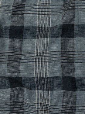 Polyester Chenille – Ink Plaid – British Imported Polyester Chenille – Ink Plaid – British Imported