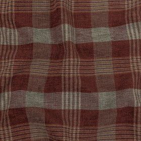 Polyester Chenille – Saffron Plaid – British Imported Polyester Chenille – Saffron Plaid – British Imported