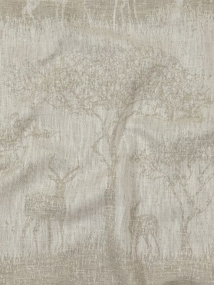 Drapery Jacquard Panel – Fawn Antelope in the Wild – British Imported Drapery Jacquard Panel – Fawn Antelope in the Wild – British Imported