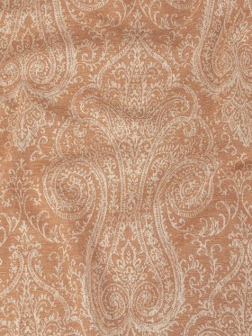 Drapery Jacquard – Rust Damask – British Imported Drapery Jacquard – Rust Damask – British Imported