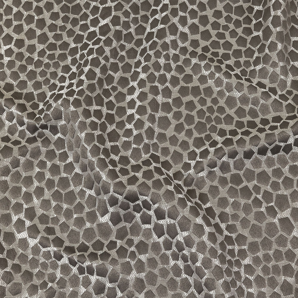 British Imported Graphite Satin-Faced Pentagonal Drapery Jacquard British Imported Graphite Satin-Faced Pentagonal Drapery Jacquard