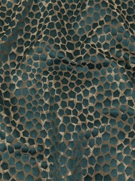 British Imported Peacock Satin-Faced Pentagonal Drapery Jacquard British Imported Peacock Satin-Faced Pentagonal Drapery Jacquard