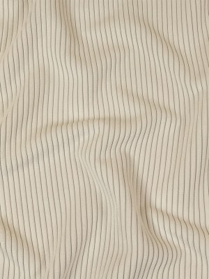 Plush Ribbed Velvet – Ivory – British Imported Plush Ribbed Velvet – Ivory – British Imported