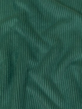 Plush Ribbed Velvet – Peacock – British Imported Plush Ribbed Velvet – Peacock – British Imported